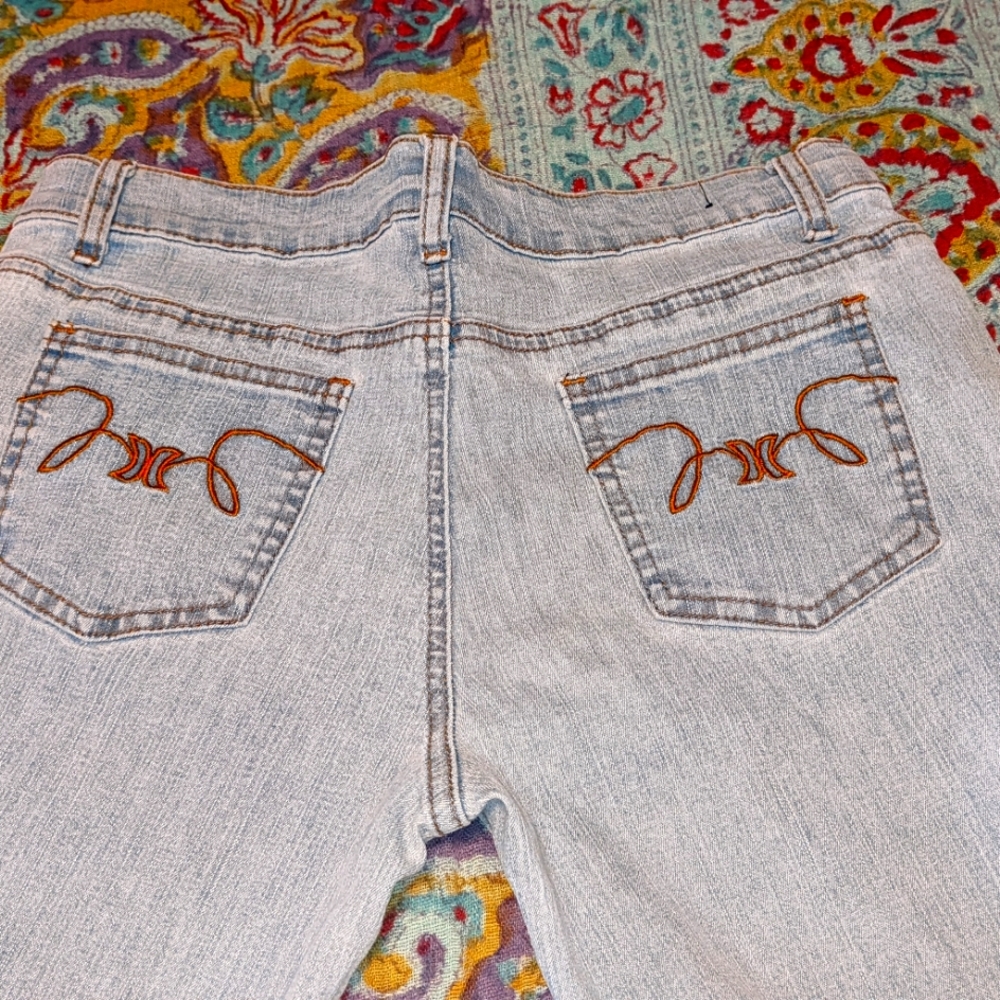 size 7 juniors denim jeans